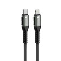 Kabel USB-C do Lightning Forcell F-Energy PD 3A 27W Cafule 3 m C259 czarny
