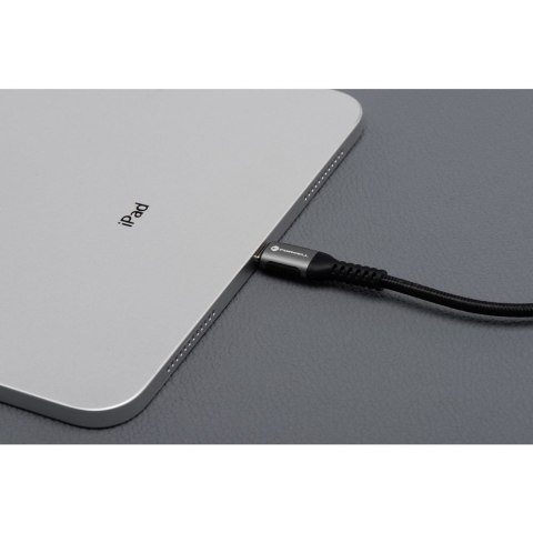 Kabel USB-C do Lightning Forcell F-Energy PD 3A 27W Cafule 3 m C259 czarny