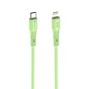 Kabel USB-C do Lightning Forcell F-Energy PD 3A 27W Silicone 1 m C346 zielony