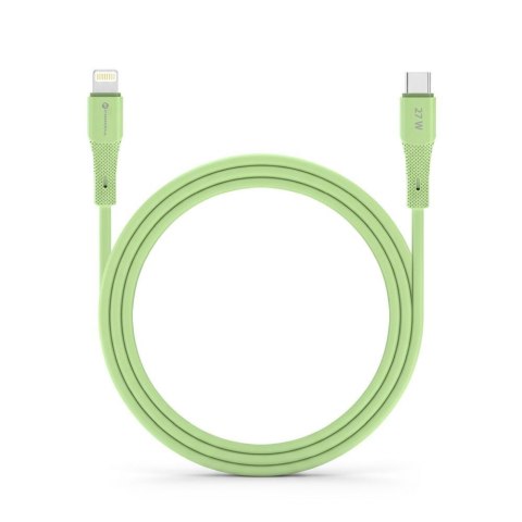 Kabel USB-C do Lightning Forcell F-Energy PD 3A 27W Silicone 1 m C346 zielony
