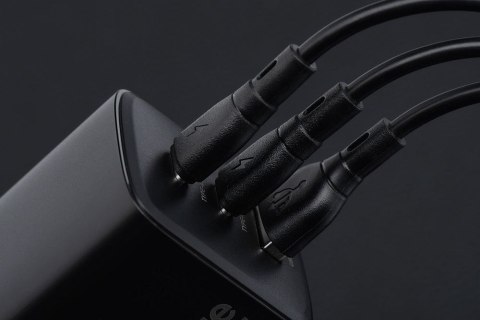 Kabel USB-C do USB-C Blue Star 3A 60W ECO 1 m PJ73-13-3 czarny
