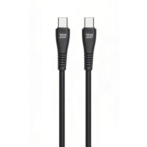 Kabel USB-C do USB-C Blue Star 3A 60W QC4.0 1 m PJ-DQ1-C czarny