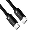 Kabel USB-C do USB-C Forcell F-Energy QC4.0 PD 3A 60W 1 m C338 czarny