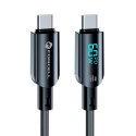Kabel USB-C do USB-C Forcell F-Energy QC4.0 PD 3A 60W Digital 1,2 m C274 czarny