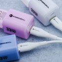 Kabel USB-C do USB-C Forcell F-Energy QC4.0 PD 3A 60W Silicone 1 m C344 biały