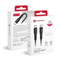 Kabel USB-C do USB-C Forcell F-Energy QC4.0 PD 3A 60W Silicone 1 m C344 czarny