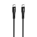 Kabel USB-C do USB-C Forcell F-Energy QC4.0 PD 3A 60W Silicone 1 m C344 czarny