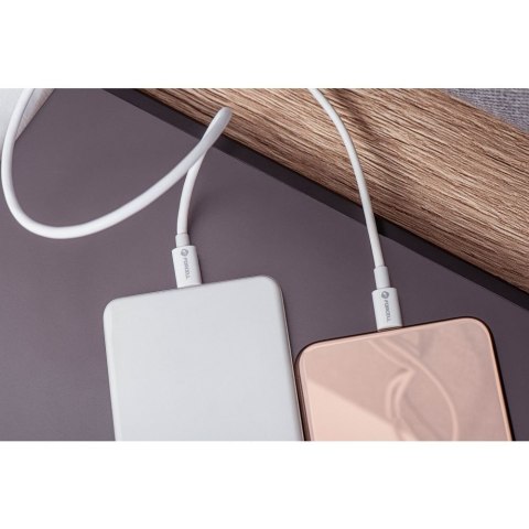 Kabel USB-C do USB-C Forcell F-Energy QC4.0 PD 5A 100W 3 m C339 biały