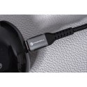 Kabel USB-C do USB-C Forcell F-Energy QC4.0 PD 5A 100W Cafule 0,5 m C260 czarny