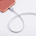 Kabel USB-C do USB-C Forcell F-Energy QC4.0 PD 5A 100W Cafule Color 1,2 m ACYH23 biały