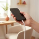 Kabel USB-C do USB-C Forcell F-Energy QC4.0 PD 5A 100W Cafule Flat 1,2 m CCFN23 biały