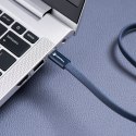 Kabel USB-C do USB-C Forcell F-Energy QC4.0 PD 5A 100W Cafule Flat 1,2 m CCFN23 granatowy