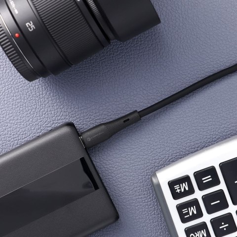 Kabel USB-C do USB-C Forcell F-Energy QC4.0 PD 5A 100W Silicone 1 m C347 czarny