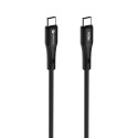 Kabel USB-C do USB-C Forcell F-Energy QC4.0 PD 5A 100W Silicone 1 m C347 czarny