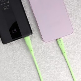 Kabel USB-C do USB-C Forcell F-Energy QC4.0 PD 5A 100W Silicone 1 m C347 zielony