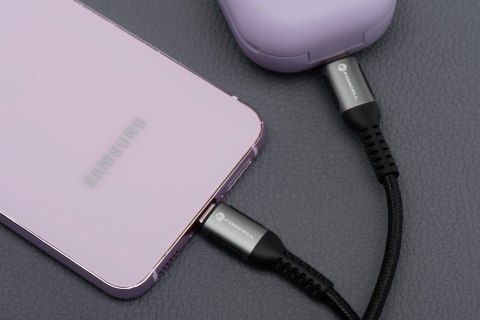 Kabel USB-C do USB-C Forcell F-Energy QC4.0 PD 5A 240W Cafule 3 m C263 czarny