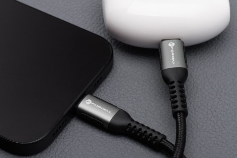 Kabel USB-C do USB-C Forcell F-Energy QC4.0 PD 5A 240W Cafule 3 m C263 czarny