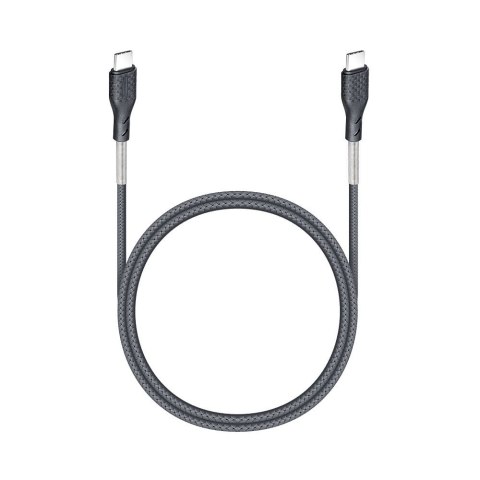 Kabel USB-C do USB-C Forcell F-Energy QC4.0 PD 5A 66W Carbon 1 m CB-02C czarny