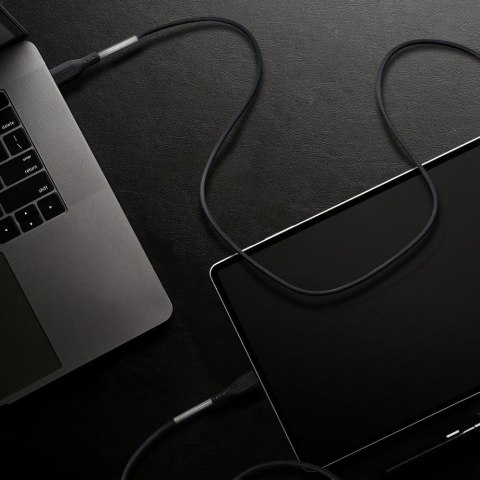 Kabel USB-C do USB-C Forcell F-Energy QC4.0 PD 5A 66W Carbon 1 m CB-02C czarny