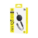 Kabel zwijany Baseus Free2Pull Mini 100W 3w1 USB-C - 2xUSB-C 1.2m - czarny