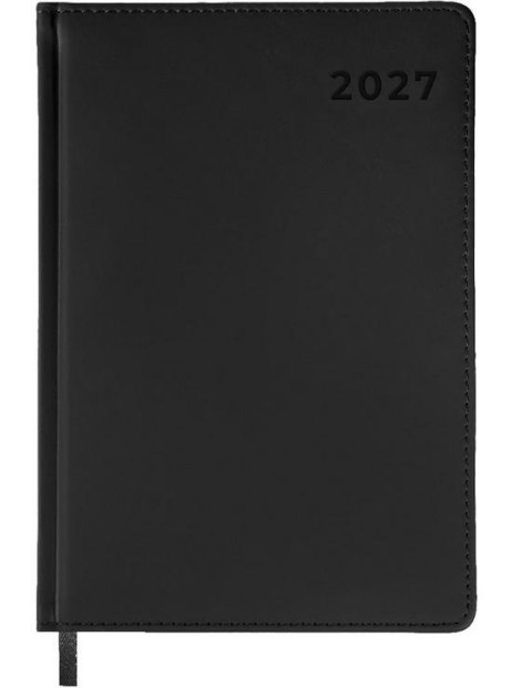Kalendarz 2027 A4 dzienny czarny