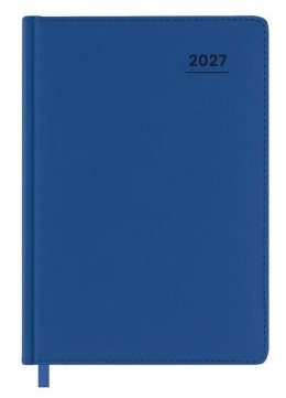 Kalendarz 2027 A5 dzienny niebieski