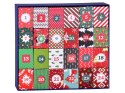 Kalendarz adwentowy PUZZLE - 24 świąteczne układanki w stylu VINTAGE ZA5885