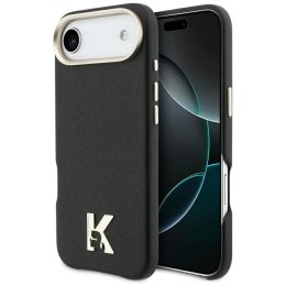 KARL LAGERFELD futerał do IPHONE 17 Air kompatybilny z MagSafe KLHMP17M5PGFKHGK (PU FW W/ KHead Logo) czarny