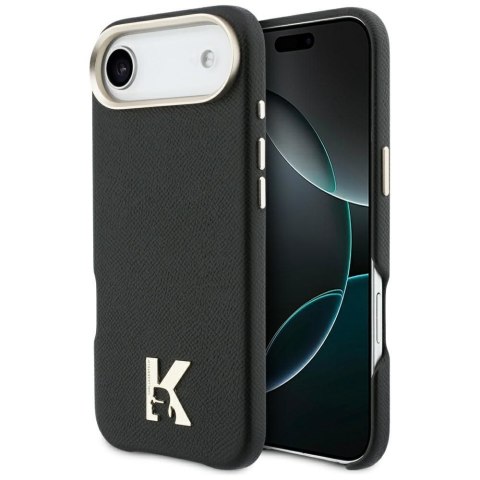 KARL LAGERFELD futerał do IPHONE 17 Air kompatybilny z MagSafe KLHMP17M5PGFKHGK (PU FW W/ KHead Logo) czarny