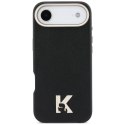 KARL LAGERFELD futerał do IPHONE 17 Air kompatybilny z MagSafe KLHMP17M5PGFKHGK (PU FW W/ KHead Logo) czarny