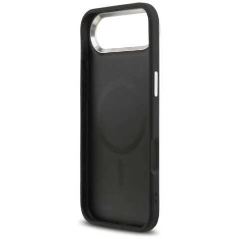 KARL LAGERFELD futerał do IPHONE 17 Air kompatybilny z MagSafe KLHMP17MPSMLRKCK (PU K&C PINS) czarny