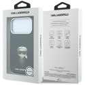 KARL LAGERFELD futerał do IPHONE 18 Pro/ 17 Pro kompatybilny z MagSafe (Smooth Ikonik Sketch) czarny
