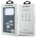 KARL LAGERFELD futerał do IPHONE 18 Pro Max/ 17 Pro Max kompatybilny z MagSafe (Smooth Karl & Choupette Bodies) czarny
