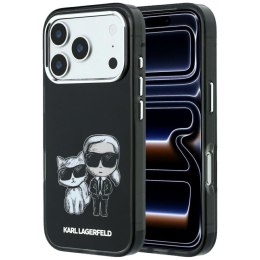 KARL LAGERFELD futerał do IPHONE 18 Pro/17 Pro kompatybilny z MagSafe (Bodies Sketch) czarny