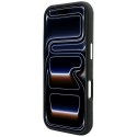 KARL LAGERFELD futerał do IPHONE 18 Pro/17 Pro kompatybilny z MagSafe (Grained Embossed Ring & Kameo Logo) czarny
