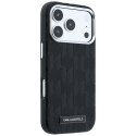 KARL LAGERFELD futerał do IPHONE 18 Pro/17 Pro kompatybilny z MagSafe (Mono Resin Logo) czarny