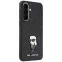 KARL LAGERFELD futerał do SAMSUNG A57 KLHCSA57GKNPSK (Fixed Glitter Ikonik Logo Metal Pin) czarny