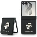 KARL LAGERFELD futerał do SAMSUNG GALAXY Z FLIP 8 (Karl&Choupette Saffiano Pins) czarny