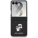 KARL LAGERFELD futerał do SAMSUNG GALAXY Z FLIP 8 (Karl&Choupette Saffiano Pins) czarny