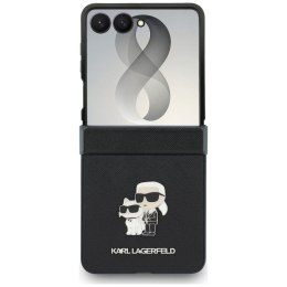 KARL LAGERFELD futerał do SAMSUNG GALAXY Z FLIP 8 (Karl&Choupette Saffiano Pins) czarny