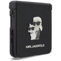 KARL LAGERFELD futerał do SAMSUNG GALAXY Z FLIP 8 (Karl&Choupette Saffiano Pins) czarny