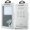 KARL LAGERFELD futerał do SAMSUNG GALAXY Z FLIP 8 kompatybilny z MagSafe (Karl&Choupette Saffiano Pins) czarny