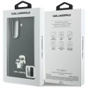 KARL LAGERFELD futerał do SAMSUNG GALAXY Z FOLD 8 ULTRA (Karl&Choupette Saffiano Pins) czarny