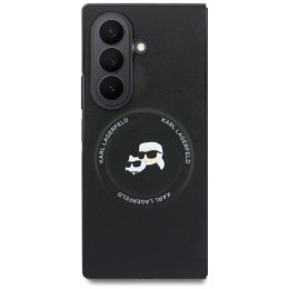 KARL LAGERFELD futerał do SAMSUNG GALAXY Z FOLD 8 ULTRA kompatybilny z MagSafe (Karl&Choupette Saffiano Pins) czarny