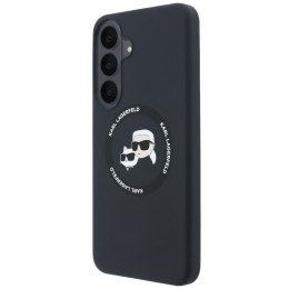 KARL LAGERFELD futerał do SAMSUNG S26 FE kompatybilny z MagSafe (Karl&Choupette Heads) czarny