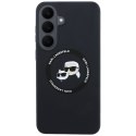 KARL LAGERFELD futerał do SAMSUNG S26 FE kompatybilny z MagSafe (Karl&Choupette Heads) czarny