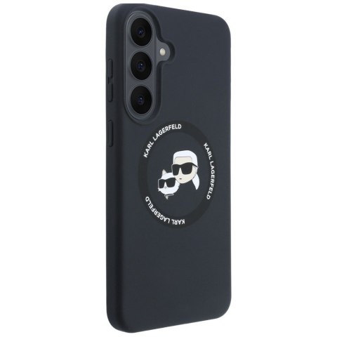 KARL LAGERFELD futerał do SAMSUNG S26 FE kompatybilny z MagSafe (Karl&Choupette Heads) czarny
