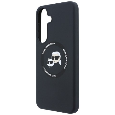 KARL LAGERFELD futerał do SAMSUNG S26 FE kompatybilny z MagSafe (Karl&Choupette Heads) czarny