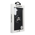 KARL LAGERFELD futerał do SAMSUNG S26 FE kompatybilny z MagSafe (Karl&Choupette Heads) czarny