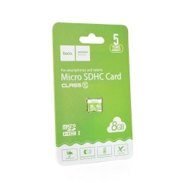 Karta microSD 8GB class 10 Hoco zielona